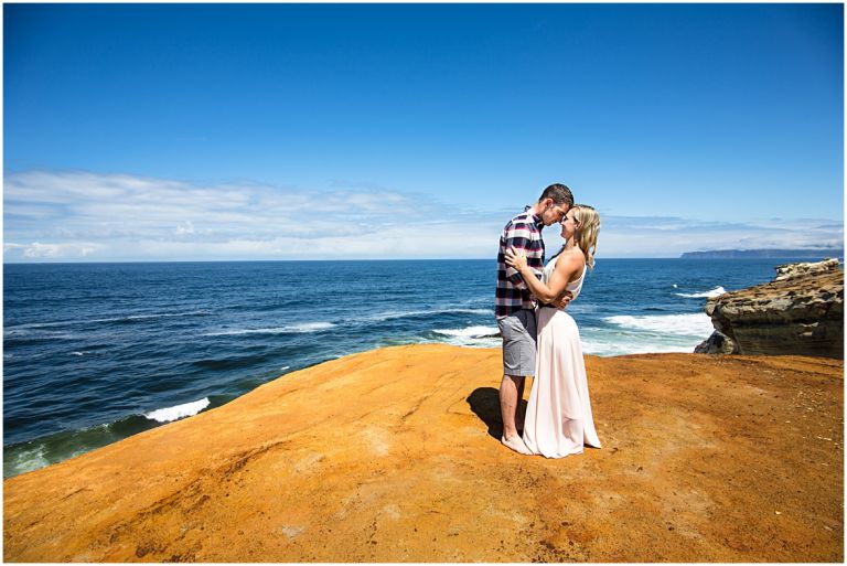 Cape Kiwanda Engagement Session - Oregon Coast - Padma & Sean - Stevi Sayler Photography