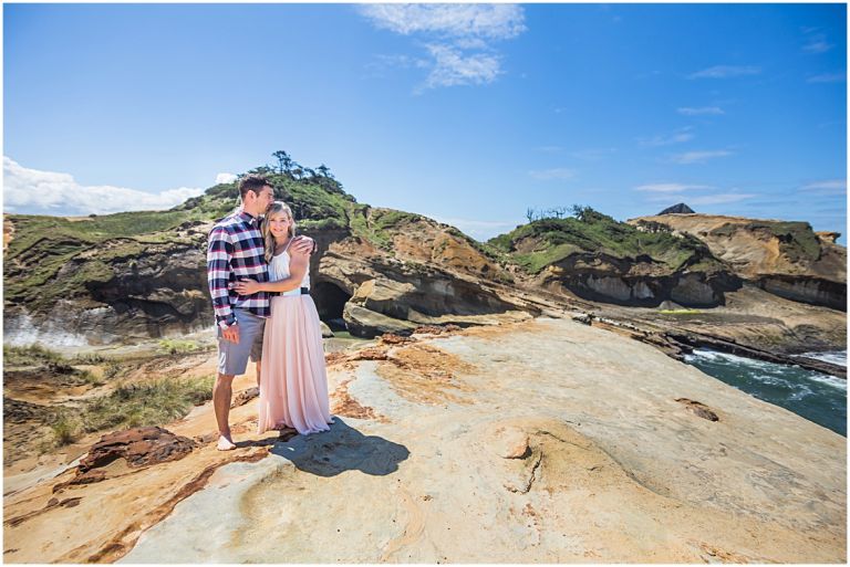 Cape Kiwanda Engagement Session - Oregon Coast - Padma & Sean - Stevi Sayler Photography