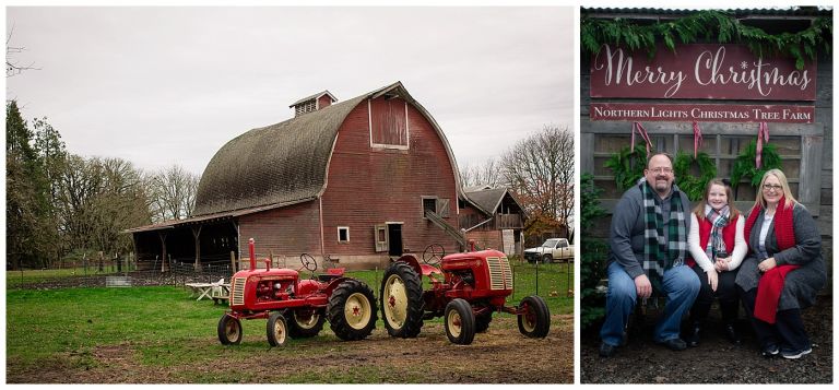 Eugene Oregon Family Photography Northern Lights Christmas Tree Farm Sutter Family Photos Stevi Sayler Photography